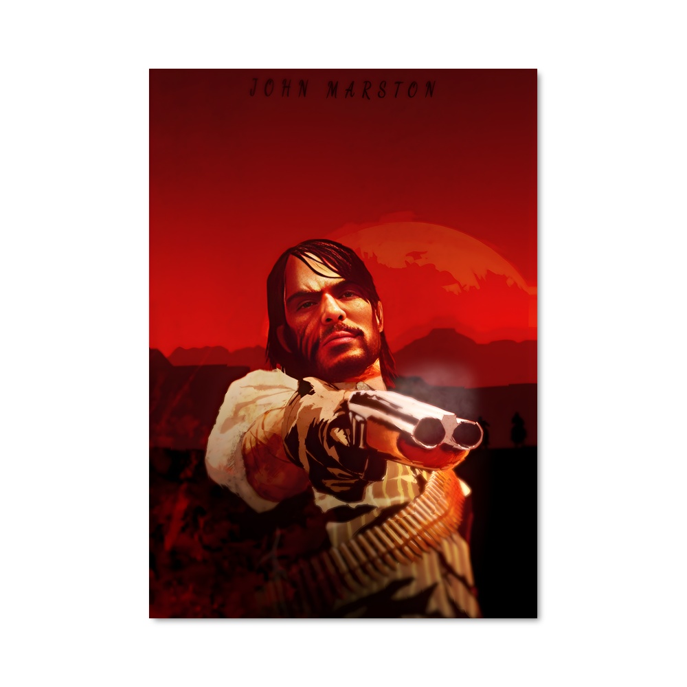 Poster Le Tireur de Ciel Rouge